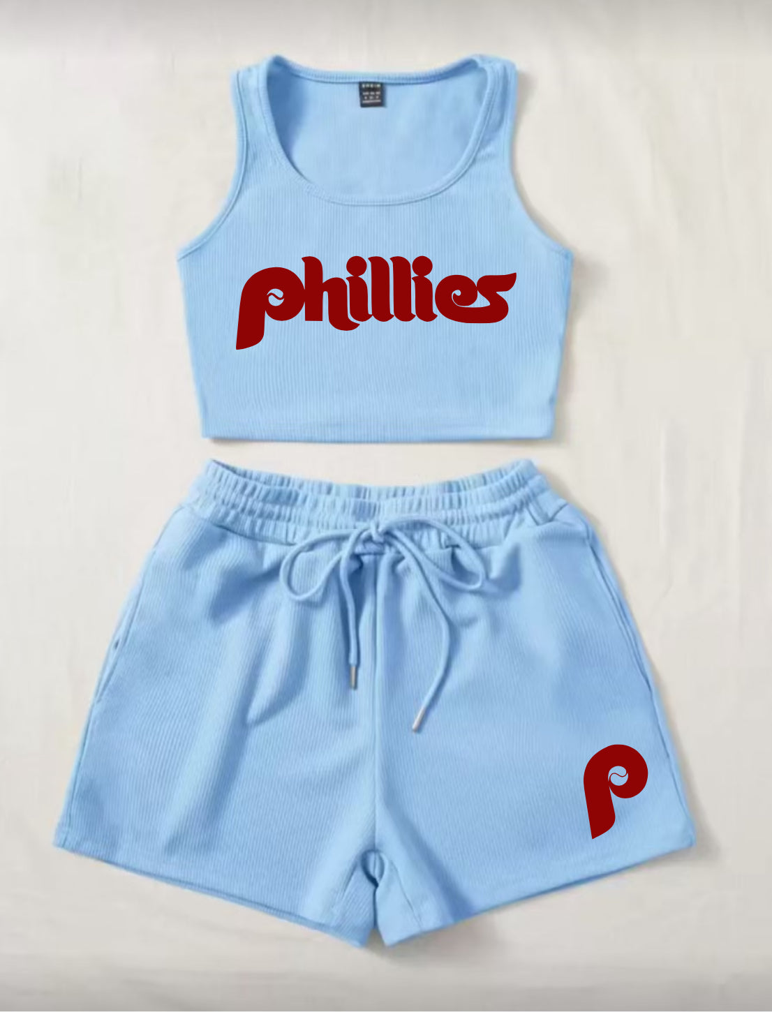 Throwback Phils shorts set